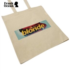 Blonde Minimalist Tote Bag