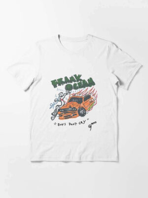 frank-ocean-and-the-cars-of-blonde-essential-t-shirt