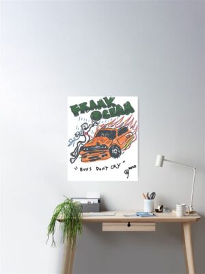 frank-ocean-and-the-cars-of-blonde-poster