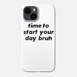 time-to-start-your-day-brud-frank-ocecan-iphone-case