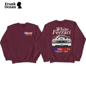 Frank Ocean BLOND WHITE FERRAR! Sweatshirt